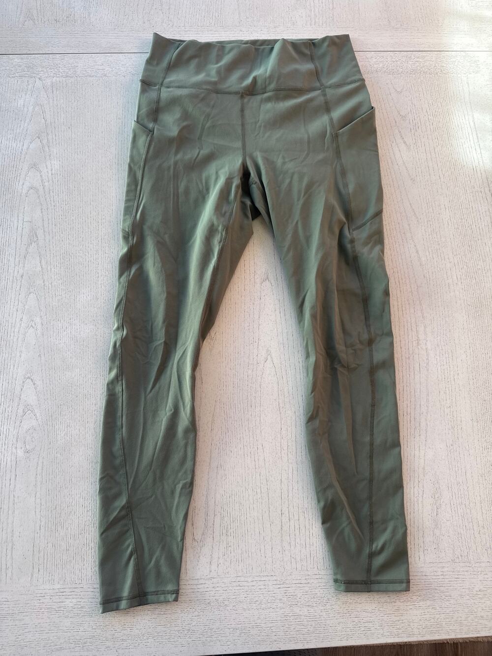 Fabletics PureLuxe Powerhold Leggings Army Camo Green